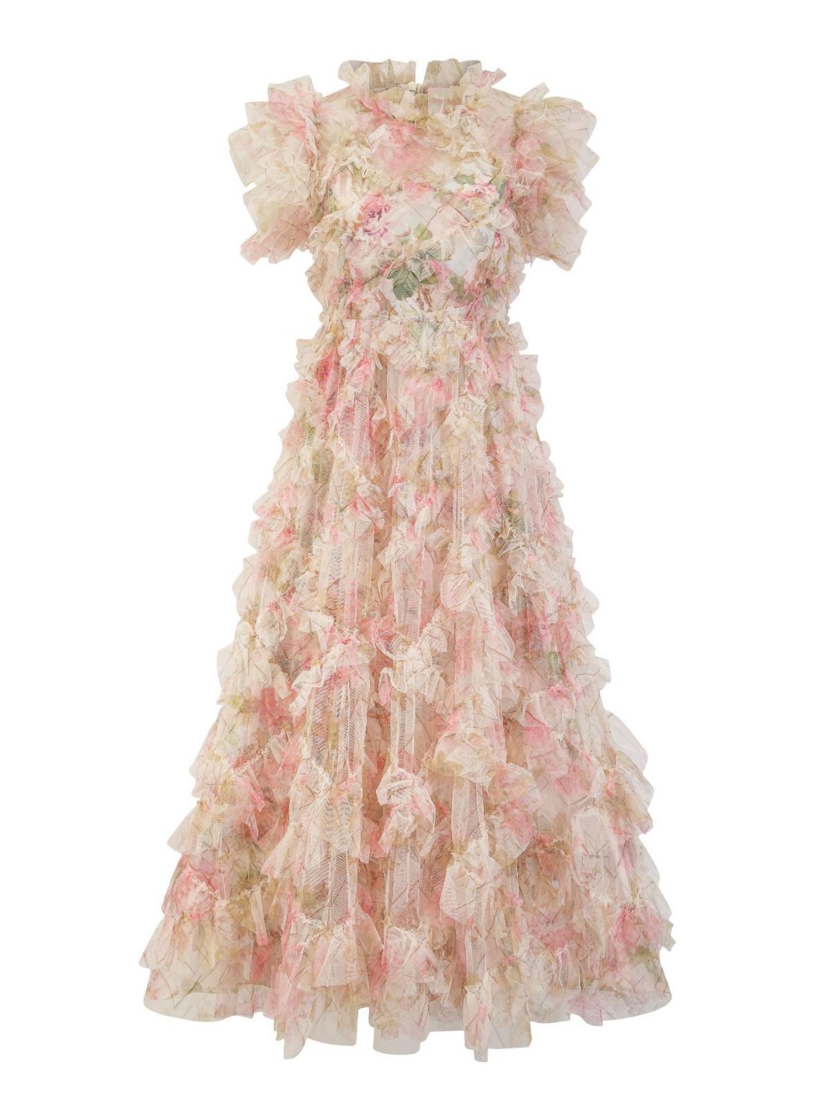 Xaelyara Sleeveless Floral Maxi Dress