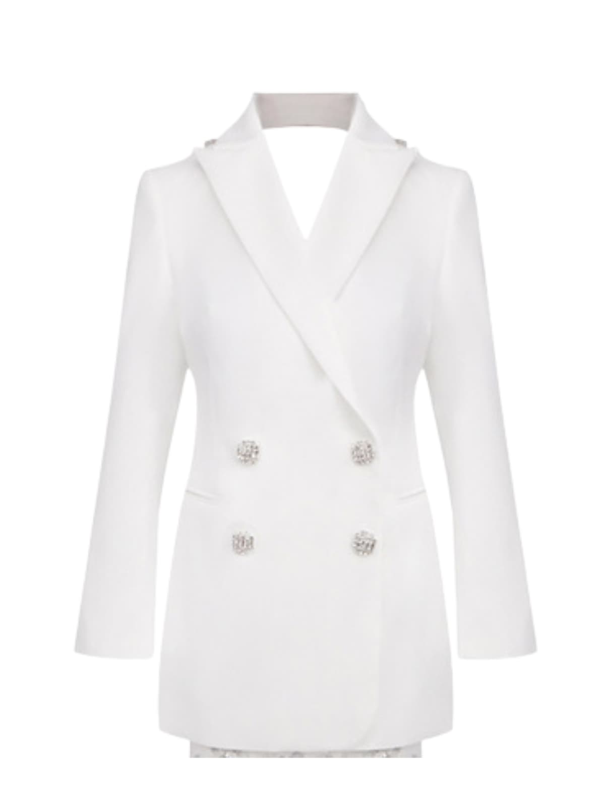 Xerona Backless Crystal Blazer