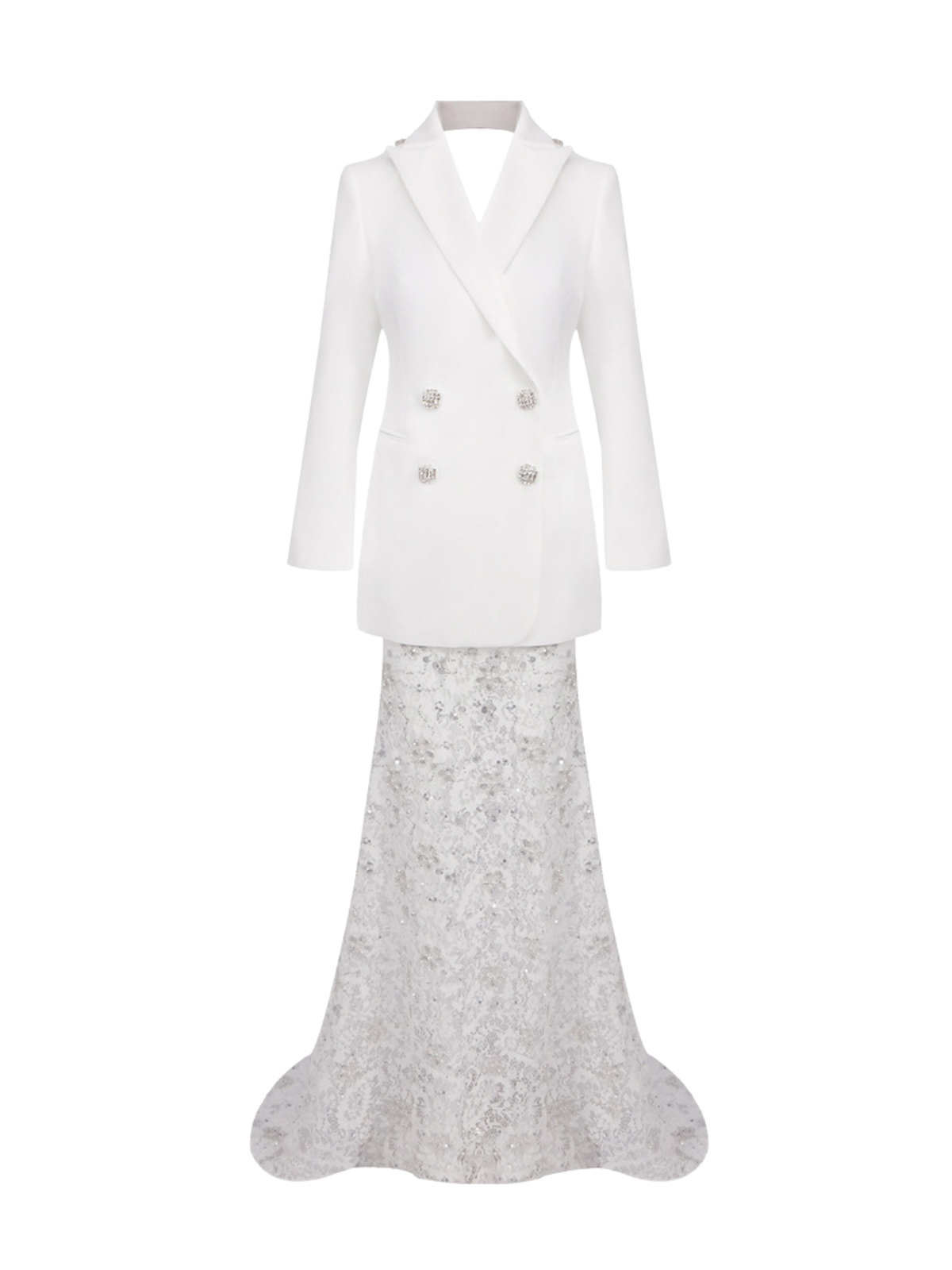 Xerona Backless Crystal Blazer