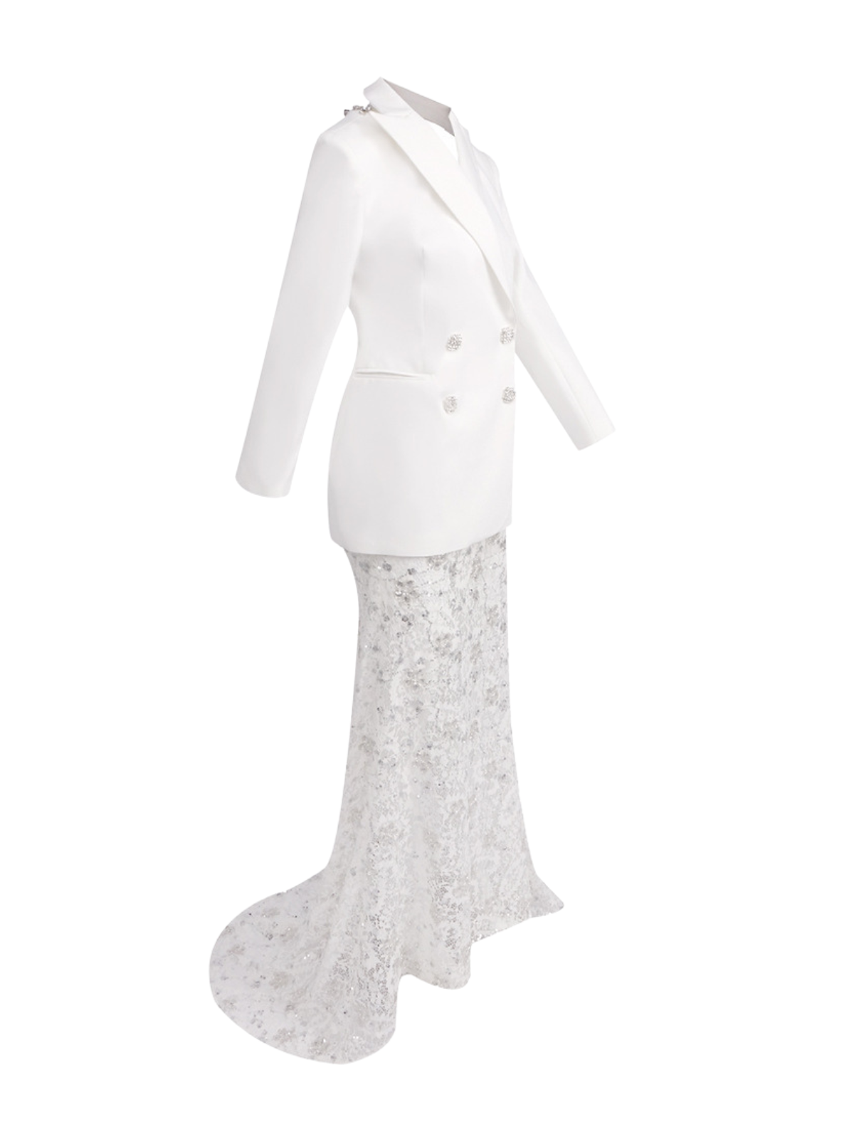 Xerona Backless Crystal Blazer