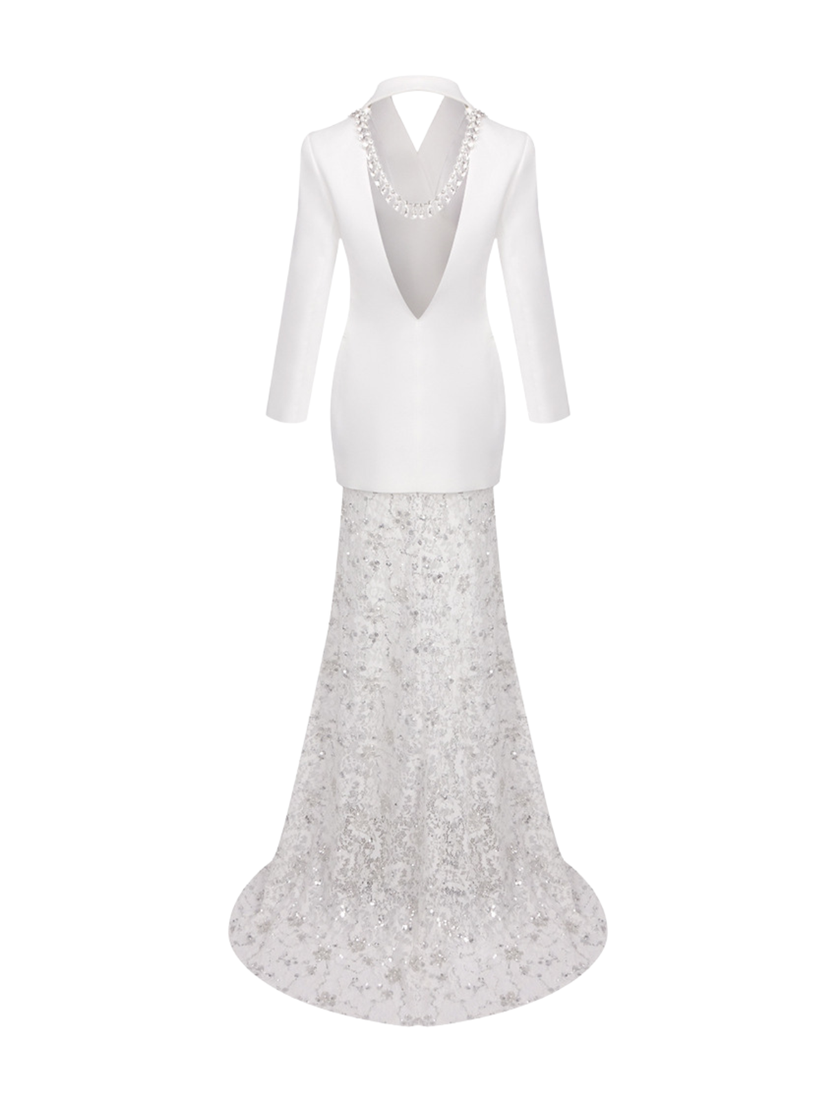 Xerona Backless Crystal Blazer