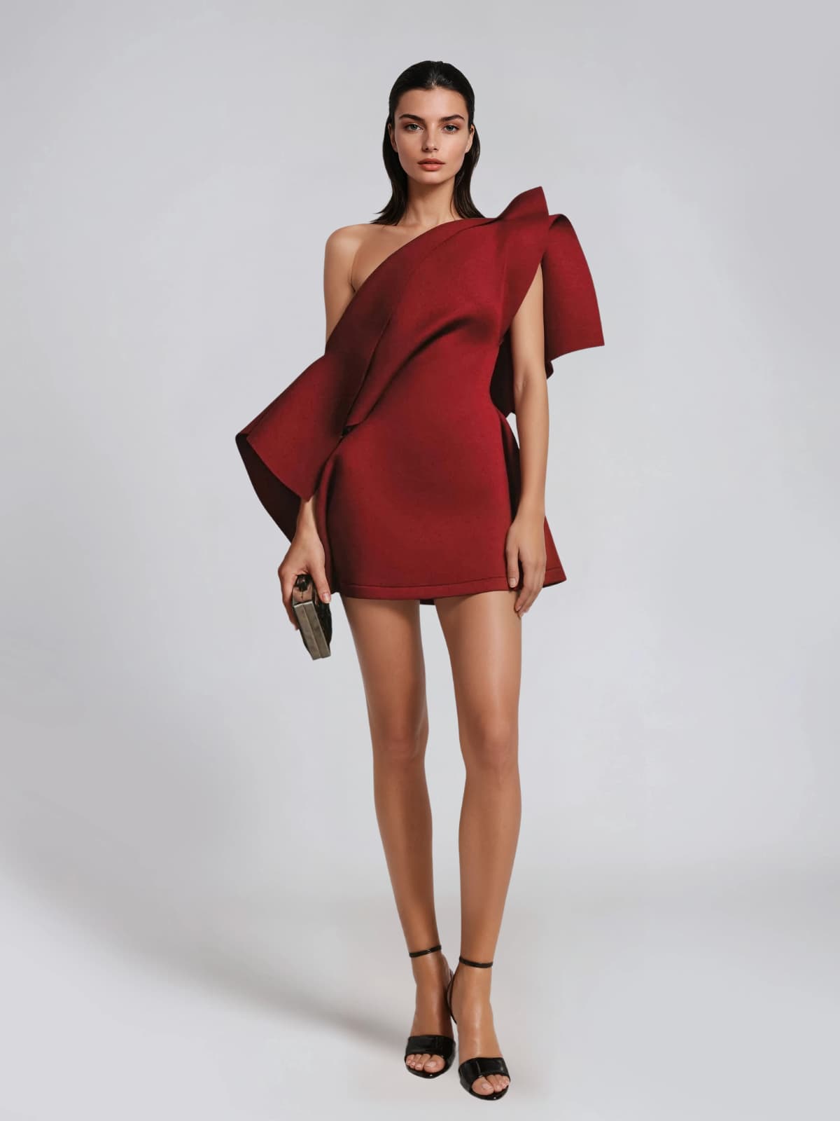Zyntrix One Shoulder Mini Dress